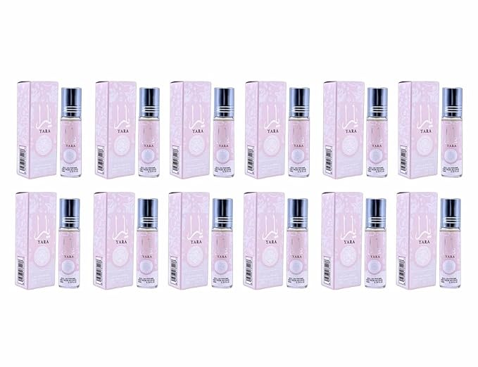 (Pack of 12) Pink Yaara 10ml (.34 oz) Perfume Oil Roll-On-intended for Ard Al Zaafaran
