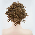 Hair Accessories Ladies Fashion Wig Fluffy Curly Hair Bun Short Curly Hair Comb Ball Head Ponytail Hair Extension Synthetic Hair Bun Hair Pieces For Women(03)