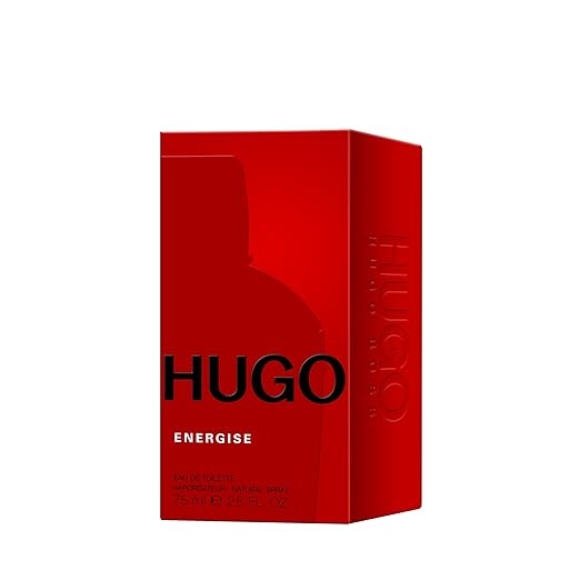 Hugo Energise Eau de Toilette ? Aromatic Men's Cologne ? With Notes of Mandarin Pink Pepper Coriander &amp Wood ? Luxury Perfumes for Men ? Long Lasting Fragrance