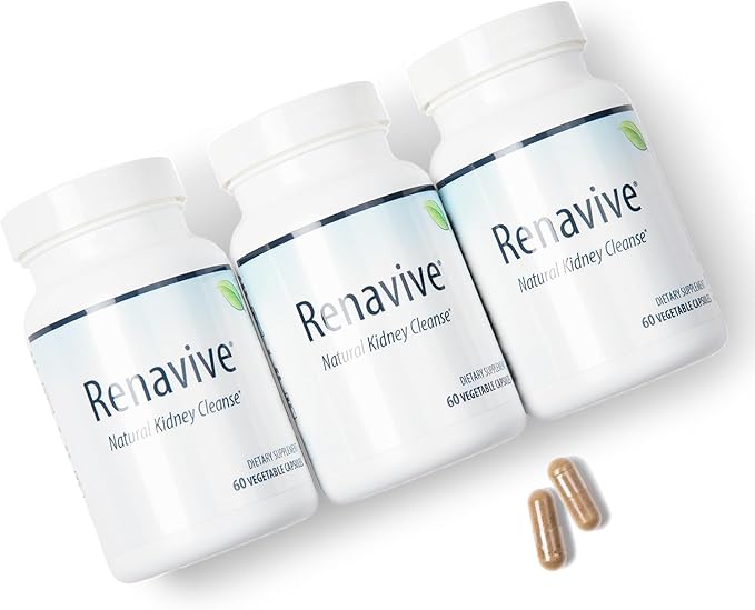 Kidney Cleanse - Premium Kidney Support Supplement with Chanca Piedra Stone Breaker - Supports Natural Cleansing &amp Urinary Tract Health - 60 Capsules (Pack of 3)