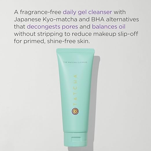 The Matcha Cleanse | Daily Clarifying Gel Cleanser Decongests Pores and Balances Oil For Primed Shine Free Skin | 5 oz