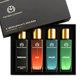 The Man Company Specially Curated Perfume Gift Set 4X20Ml - A Gentlemen's Desire | Premium Long-Lasting Fragrance| Citron For Travel| Intense For Office| Musk For Sports| Joy For Outing80 Ml