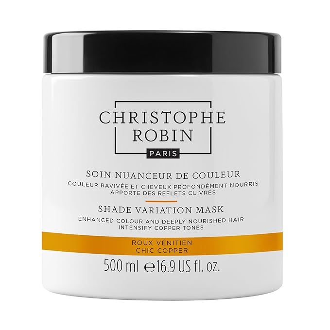 Christophe Robin Shade Variation Mask - Nourishing and Color-Enhancing - Chic Copper 16.9 fl oz