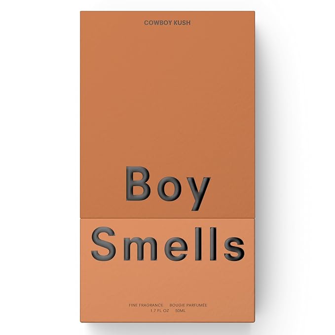 Boy Smells Cowboy Kush ? Eau de Parfum - Long Lasting Perfume with Patchouli Scent ? Spicy Aromatic Fragrance with Leather &amp Hazelnut Notes ? 50 ml