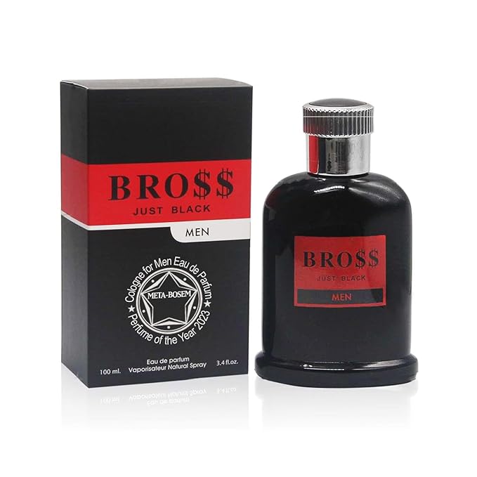 META-BOSEM 5Pc Set Men's Cologne Collection Eau de Parfum Natural Spray - Woody Fresh Notes - Holiday Gift (Pack of 5) Each 3.4 Fl Oz Total 17 Fl Oz