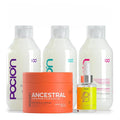 La Pocion Complete 5 Piece Kit Deep Repair For Damaged Hair - Shampoo Treatment Conditioner Leave-In Conditioner Hair Mask Multifunctional Hair Oil for Deep Hair Repair and Nourishment