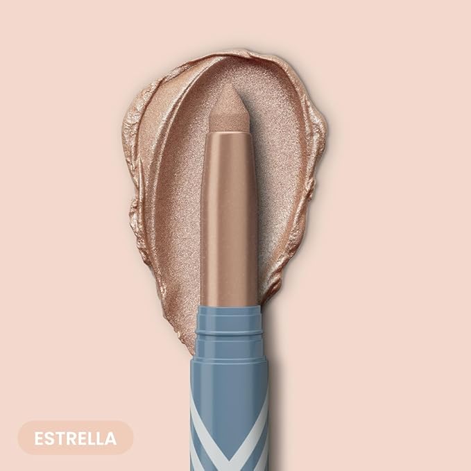 PRIME PROMETICS PrimeEyes Eye Brightener for Mature Women ? Creamy Eye Shadow Sticks ? Easy Application Quick Eye Lift Effect ? Hypoallergenic Long Wear Water-Resistant (Estrella)