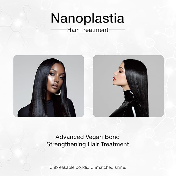 GK HAIR Vegan Nanoplastia Smoothing Hair Treatment ? Keratin Brazilian Blowout Deep Conditioning Hair Mask ? Anti Frizz Hair Products Hair Mask for Damaged Hair Products for Shiny Healthy Hair