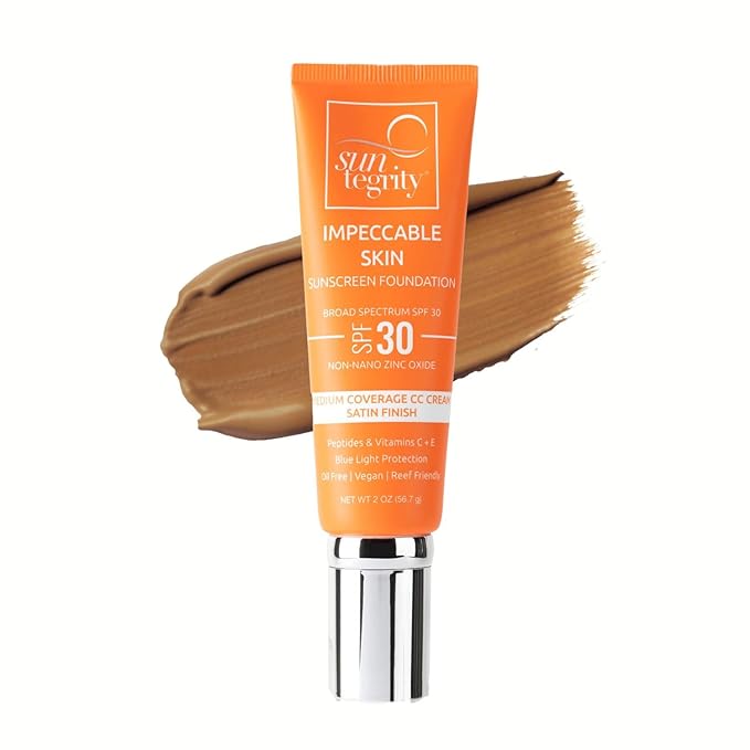 Suntegrity Impeccable Skin - Tinted Sunscreen Broad Spectrum SPF 30 (Bronze) - 2 oz