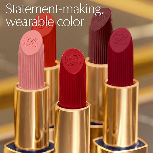 Est?e Lauder Pure Color Long Lasting Cream Lipstick for Women with Cream Finish | Plumping &amp Nourishing 0.12 Ounce