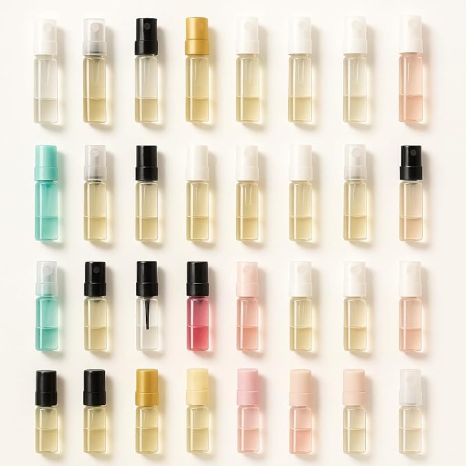 Women's Designer Perfume Sampler Lot Discovery Set x 15 Sample Vials - High End Fragrance Samples for Women 15 Piece Set