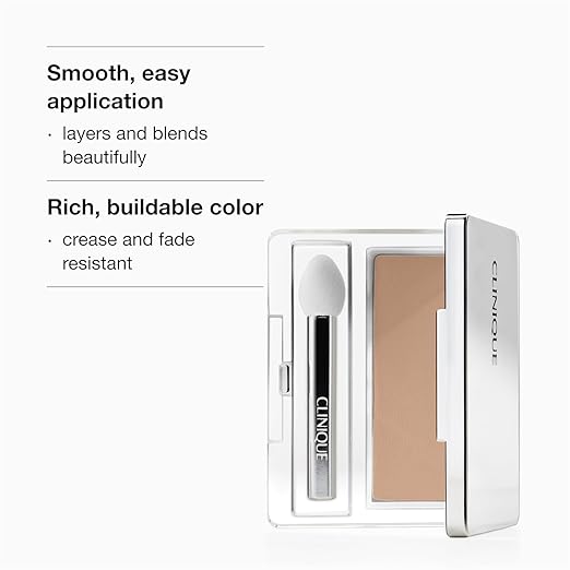 Clinique All About Shadow Single Eye Shadow Makeup | Safe For Sensitive Eyes