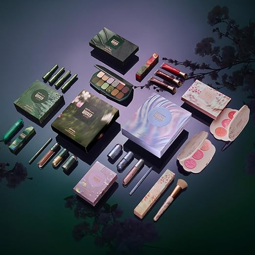 r.e.m. beauty by Ariana Grande Wicked: For Good | Ozian Forest Eyeshadow Palette | Highly Pigmented Blendable Eye Shadows | Mix of Matte Duo-Chrome Shimmer and Glitter Formulas | 12 Shades