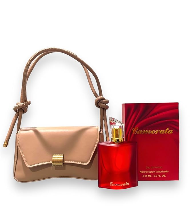 CAMERATA D'LUJO ESTUCHE DE REGALO (PERFUME+CARTERA) (Cartera Nude/Nude Purse)