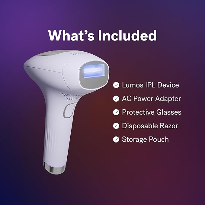 MICHAEL TODD BEAUTY - LUMOS Laser IPL Hair Removal for Women and Men 50°F CoolMax Technology 999999 flashes 3 In 1 w/Skin Sensor for Nearly Painless Permanent hair removal