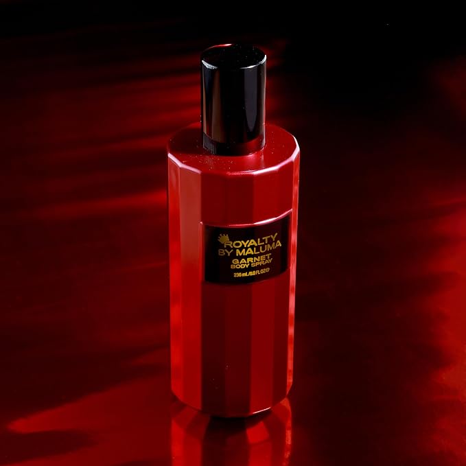 Garnet Gift Set 2 pcs - Long-Lasting Fougere Woody Perfume for Men - Bold and Vibrant Body Spray for Men - Long-lasting Top Notes of Lavender and Baies Rose - Ideal Gift for Men