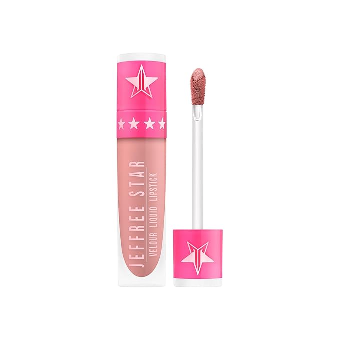 Jeffree Star Cosmetics Velour Liquid Lipstick 0.19 fl oz Long-lasting Matte Finish (Christmas Cookie)