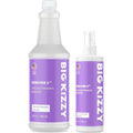 Big Kizzy Tape In Extension Remover 32oz Refill Bottle + Free 8oz Release &amp Reuse Spray Compatible with All Major Brands