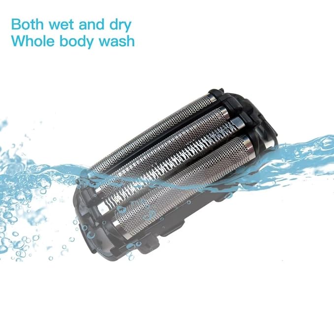 WES9025PC ES-LA63AA ES-LA63-S Men's Electric Razor Replacement Inner Blade &amp Outer Foil Set for Panasonic A-RC4 4-Blade Shaver ES-LA63AA ES-LA63-S