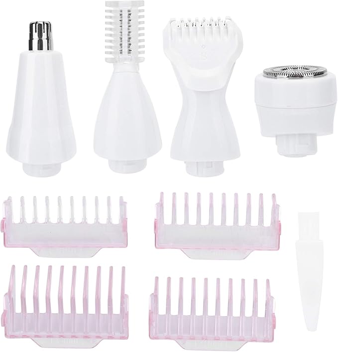 Epilators Hair Removal for Women Electric Body Depilator 5-in-1 USB Rechargeable with Multiple Attachments Hair Removal Device for Full Body and Hair Removal