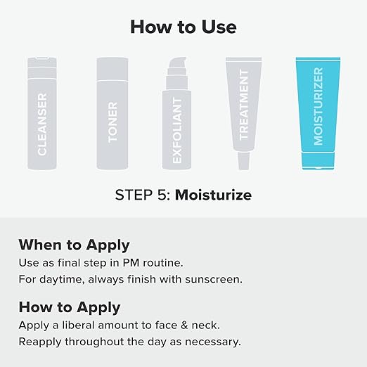 Paula's Choice CLEAR Oil-Free Face Moisturizer Lightweight Facial Cream for Acne-Prone Skin Hyaluronic Acid Pore-Minimizing Niacinamide Soothing Antioxidants Calms Redness Fragrance- Free
