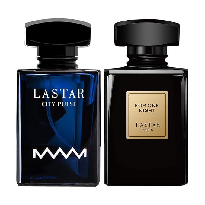 LASTAR Travel Size Perfume for Women and Men Eau De Toilette and Eau de Parfum Fragrances - 55 ml*2 Perfect for Parties Valentine's Day Christmas Thanksgiving Halloween