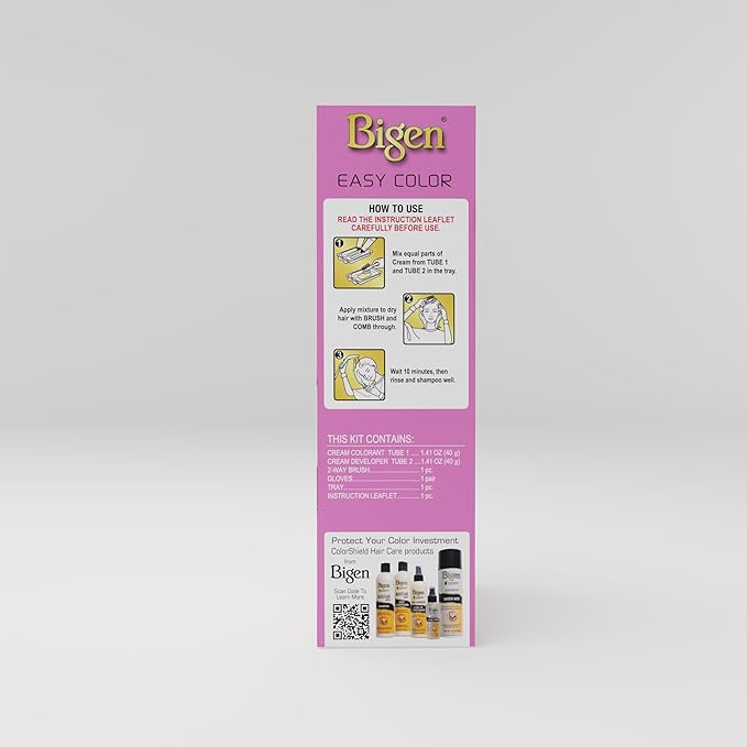 4N Bigen Easy Color for Women 4N Mocha Brown-New Formula New Look - 3 Pack