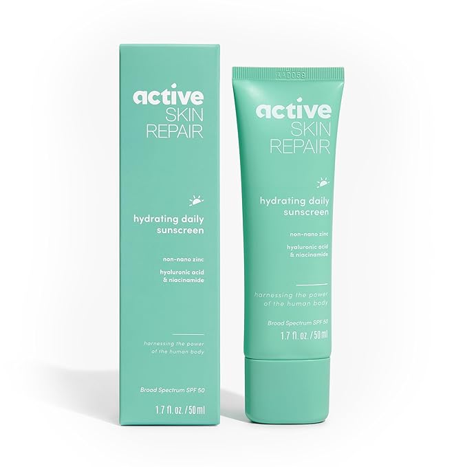 draft Skin Repair SPF 50 Hydrating Daily Sunscreen and Face Moisturizer Non-Nano Zinc Non-Toxic Broad Spectrum Protection Hydrating Mineral Facial Sunscreen 1.7 fl. oz.
