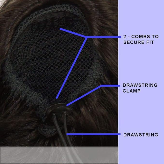 Foxy Silver (Ds19) - Synthetic Ponytail in PLAT