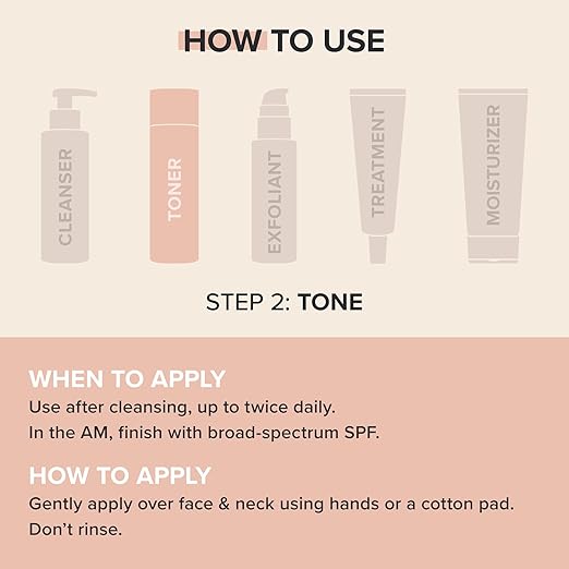 Paula's Choice Skin Recovery Calming Face Toner Toner for Face with Hyaluronic Acid Vitamin E &amp Primrose Hydrates Replenishes &amp Soothes Skin Dry &amp Sensitive Skin Frangrance Free 6.4