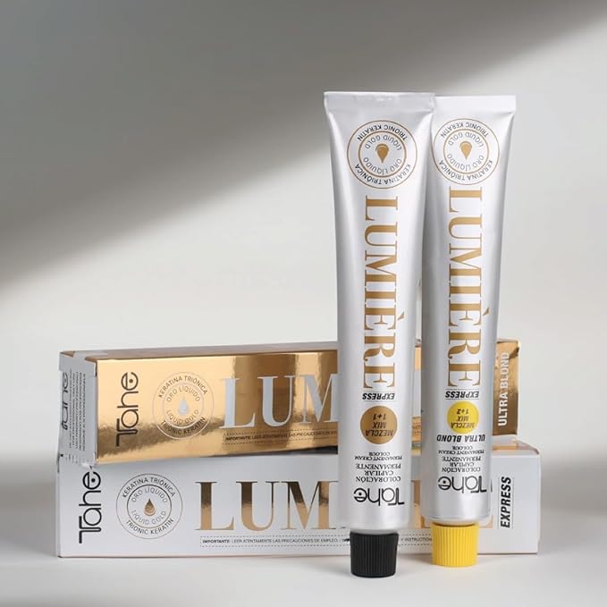 Tahe Lumiere Express Permanent Hair Color Cream 100ml (4.67 Medium Red Violet Brown 100ml)