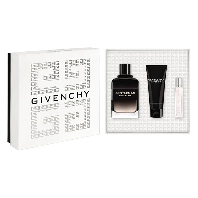 Givenchy Gentleman Boisee for Men - 3 Pc Gift Set 3.3oz EDP Spray 0.42oz EDP Spray 2.5oz Shower Gel