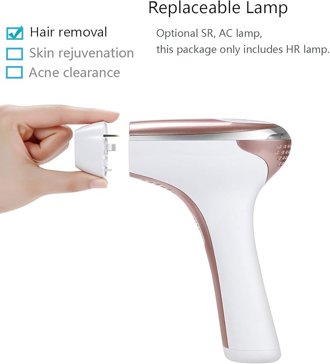 IPL Hair Removal for Women MiSMON Permanent Laser Hair Removal Device for Body Bikini Safe Home Use Professional Intense Pulsed Light Hair Removal System 300000 Flashes with Safe Skin Tone Sensor
