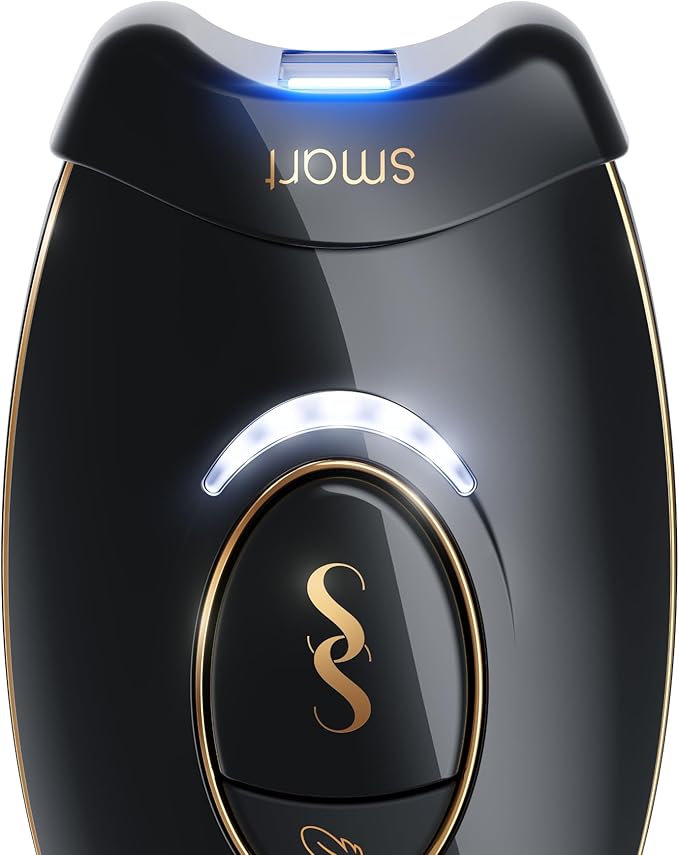 SmoothSkin Pure Mini IPL Laser Hair Removal Device Long-Lasting for Body &amp Facial Hair Removal Alternative to Laser Hair Removal Bikini Shaver &amp Epilator with Precision Head for Small Are