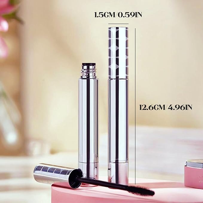 Mascara for Older Women 60 Plus 2026 New Mascara Volume and Length for Mature Women with Thinning Lashes Waterproof Non Clumping Long Wear for Eyelash Makeup (Black+Brown)