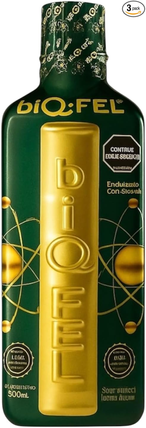 BiQFEL Daily Multivitamic for Men and Women Liquid Natural Extracts Energy Focus 500ml