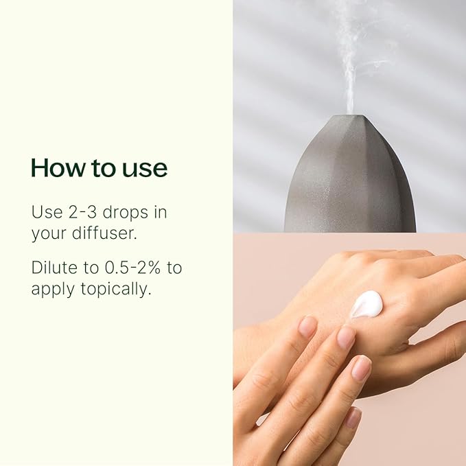 Plant Therapy Love Vanilla Essential Oil Blend 10 mL (1/3 oz) 100% Pure Undiluted Therapeutic Grade