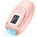 Laser Hair Removal Device at-Home IPL Hair Removal for Women &amp Men - Safe 45°F Ice-Cooling Contact for Painless &amp Long-Lasting Results 86% Hair Reduction in 3 Weeks for Full Body Hot Pink