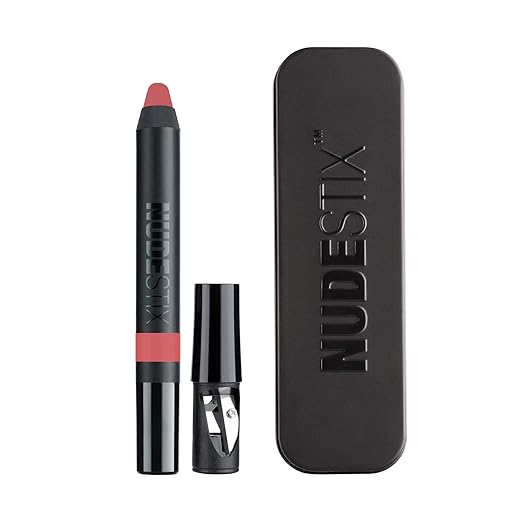 Nudestix Magnetic Matte Lip Color ? 3-in-1 Long-Wear Lipstick Lip Liner &amp Lip Stain Pencil | Kiss-Proof Transfer-Proof Lightweight Matte Formula | Clean Cruelty-Free Lip Makeup