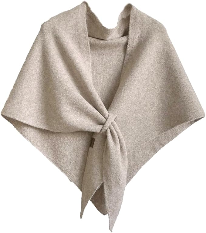 Winter Shawl Wraps Women Knitted Shawls and Wraps Cardigan Cape Wool Pashmina Shoulder Top Sweater Shawl Scarf 2025