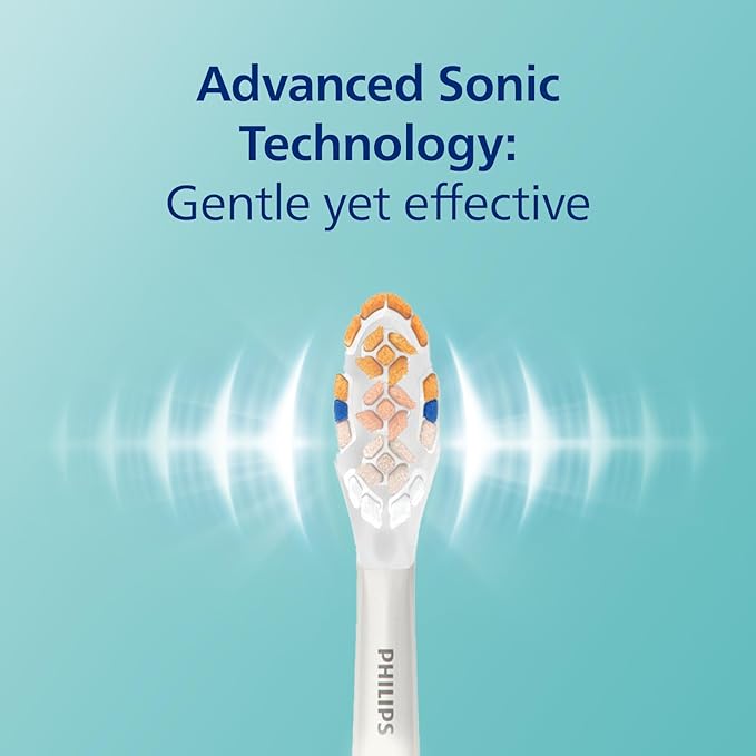 Philips Sonicare DiamondClean Smart 9500 Electric Toothbrush Sonic Toothbrush with App Pressure Sensor Brush Head Detection 5 Brushing Modes and 3 Intensity Levels Rosegold Model HX9923/61