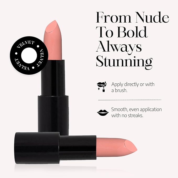 Radiant Professional Advanced Care Lipstick - Ultra Nourishing Moisturizing Long Lasting Matte Lipstick With Health & Beauty > Health Care > Vitamins & Supplements > Vitamins > Vitamin E- UVA UVB Filters - VELVET (26 CHERRY)