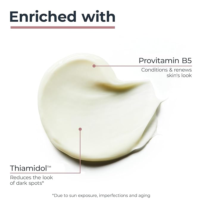 Eucerin Radiant Tone Night Cream Dark Spot Corrector with Thiamidol Night Moisturizer for Face Helps Visibly Reduce the Look of Persistent Dark Spots All Skin Types 1.7 Oz Bottle