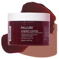 Pallure Color Pigment Refresher Mask Semi Permanent Hair Color Depositing Conditioner 8.5 Oz (Copper Brown)