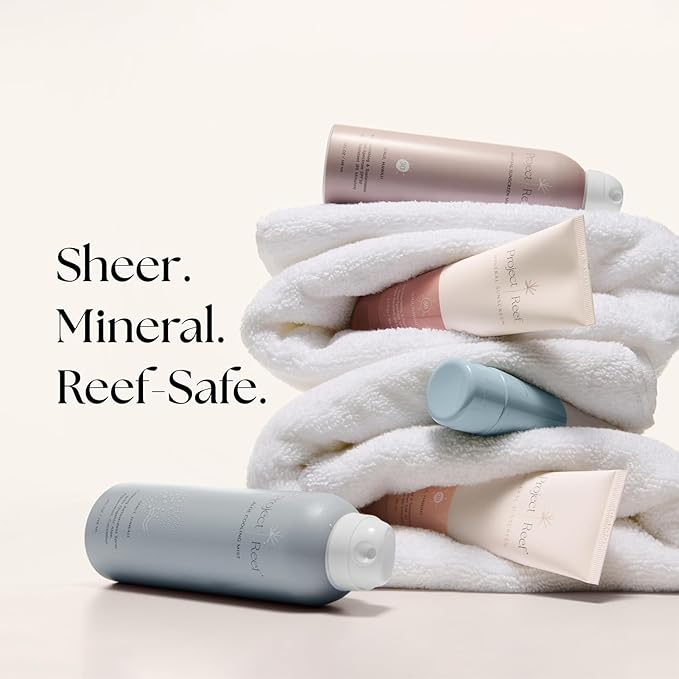Project Reef SPF 30 Mineral Sunscreen Spray ? Non-Aerosol Reef-Safe Zinc Sunblock with Natural Ingredients for All Skin Types