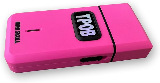 TPOB Mini Skull Single Shaver Compact Design That can fit in Your Pocket with a Turbo Charged Motor Perfect for Both Professional and at-Home use (Candy)
