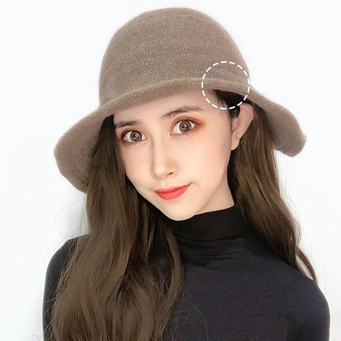 Wig Hat for Women Long Wavy Curly Hair Extensions Synthetic Wave Hat Perfect for Girls Women Bride Stylish Accessory