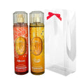 Bath &amp Body Works PRINCESS COLLECTION 2-piece Fine Fragrance Mist Gift Set with a Bow for Holidays ? Full Size ? Limited Edition (Moana &amp Belle)