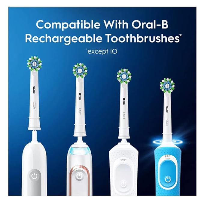 Oral-B Cross Action Electric Toothbrush Replacement Brush Heads 10 ct.