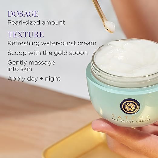TATCHA The Water Cream | Cream Moisturizer for Face Optimal Hydration For Pure Poreless Skin